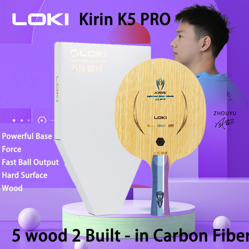 Table Tennis Pro - LOKI Kirin K5 PRO 5 Wood