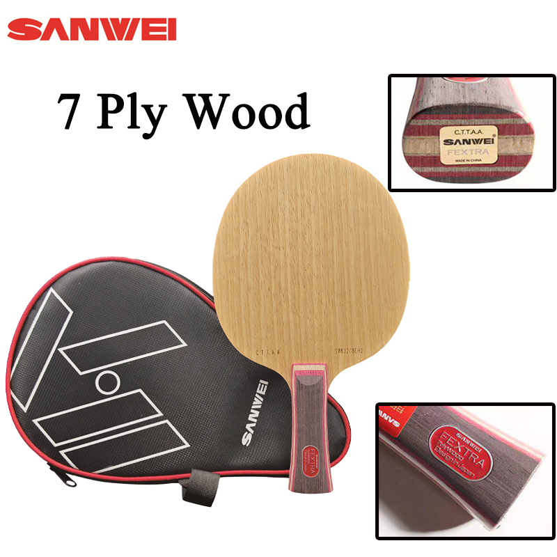 Table Tennis Blade - New SANWEI FEXTRA 7 Table Tennis