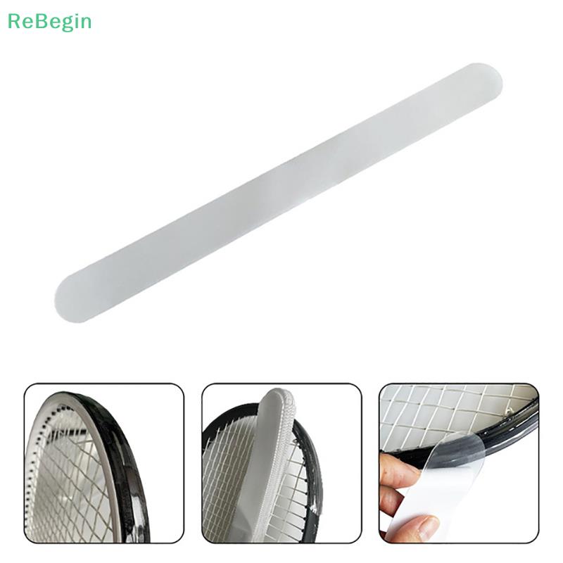 Side Tape Racket - Transparent Tennis Racket Paddle Head Protection