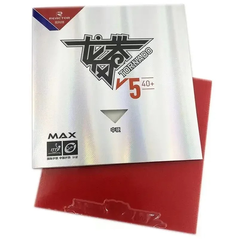 Table Tennis Rubber Anti Spin - Reactor TORNADO V5 Sticky Loop Table
