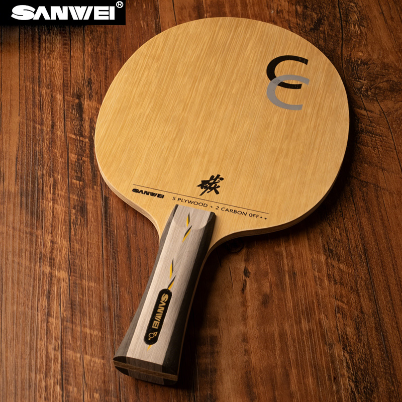 Table Tennis Custom Bat - SANWEI CC CLASSIC Carbon Table Tennis