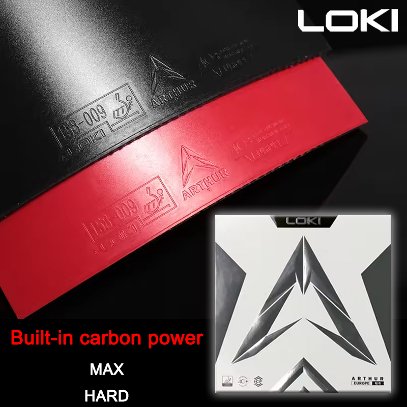 Table Tennis Xiom Rubber - LOKI ARTHUR EUROPE DIAMOND Table Tennis