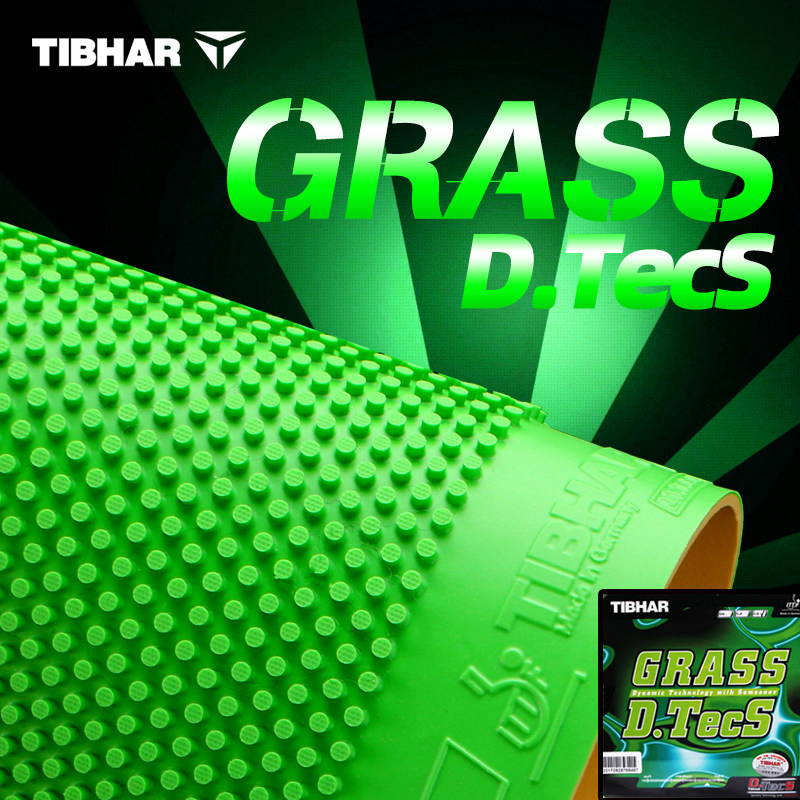Table Tennis Rubber Anti Spin - TIBHAR GRASS D.TECS Table Tennis Rubber