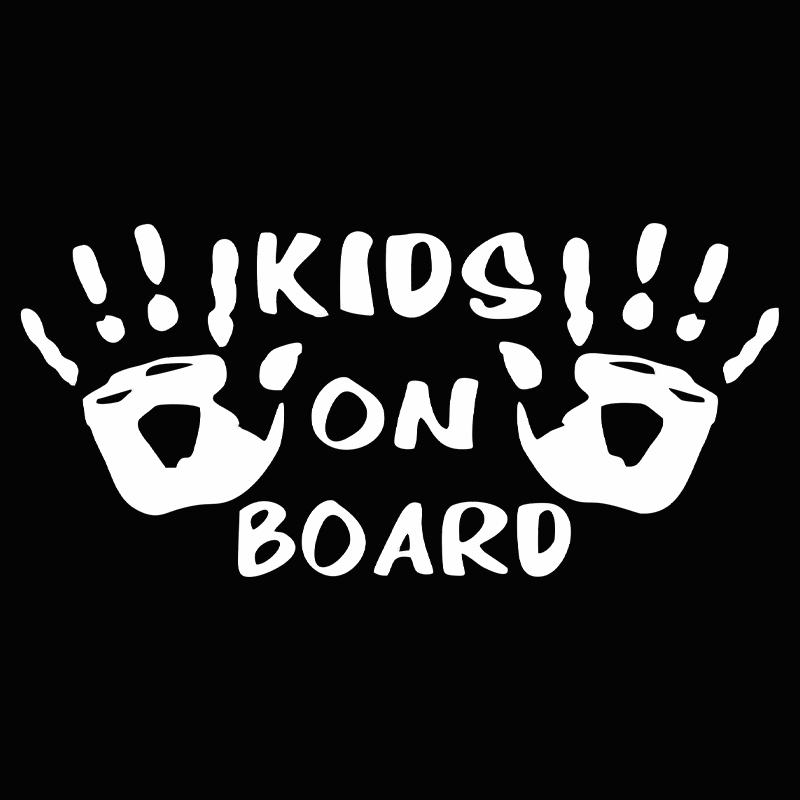 3D Car Sticker KIDS ON BOARD C - огляд і ціна Table Tennis Zone