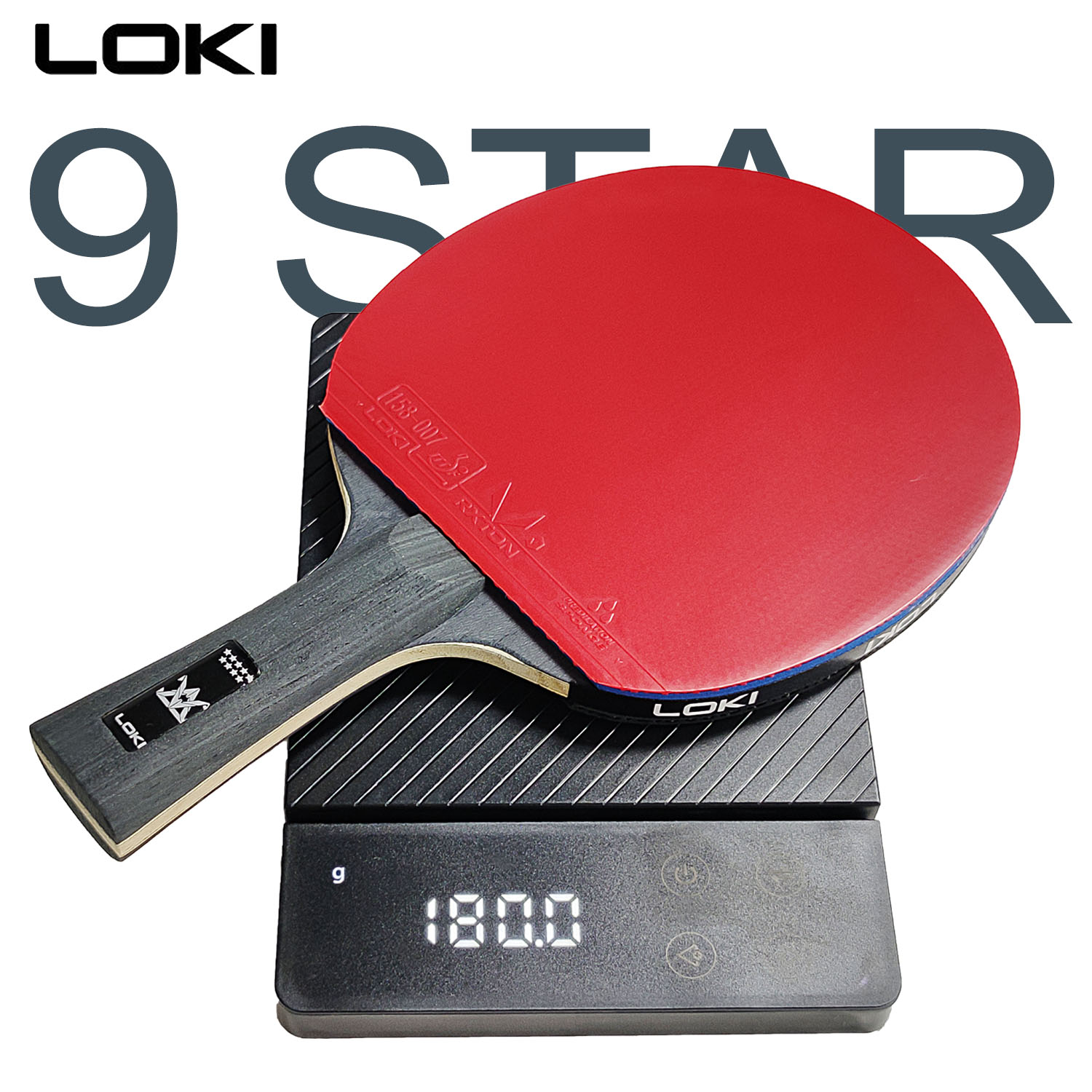 LOKI 9 Star Table Tennis Racke - огляд і ціна Table Tennis Zone