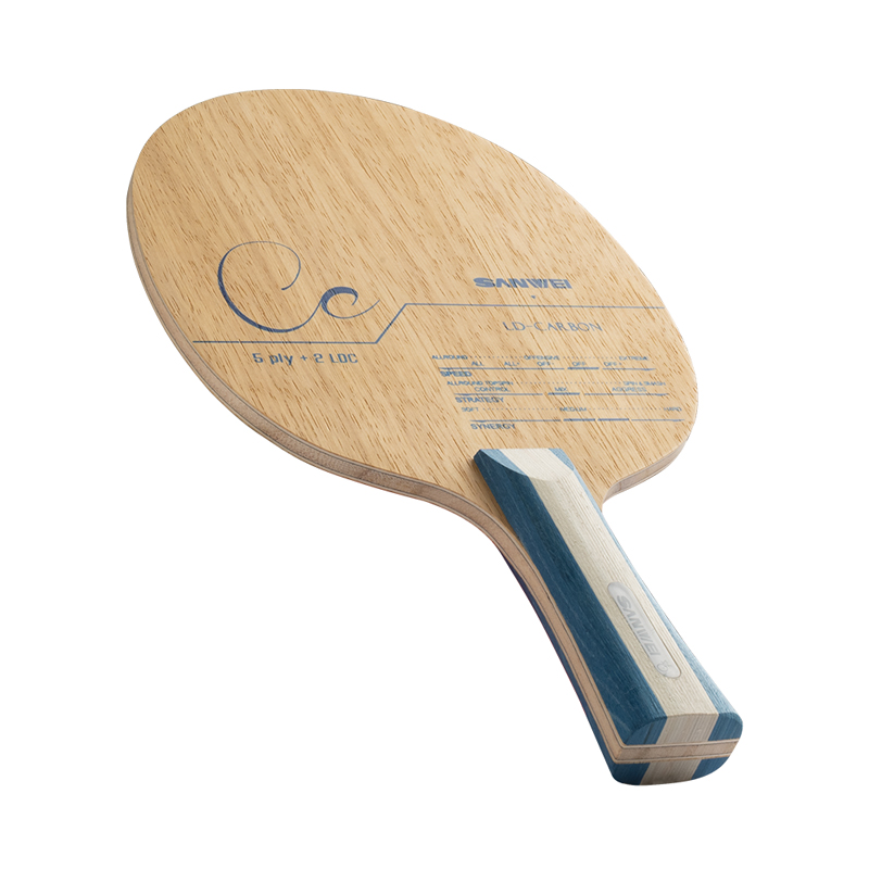 SANWEI CC CARBON Table Tennis  - огляд і ціна Table Tennis Custom Bat