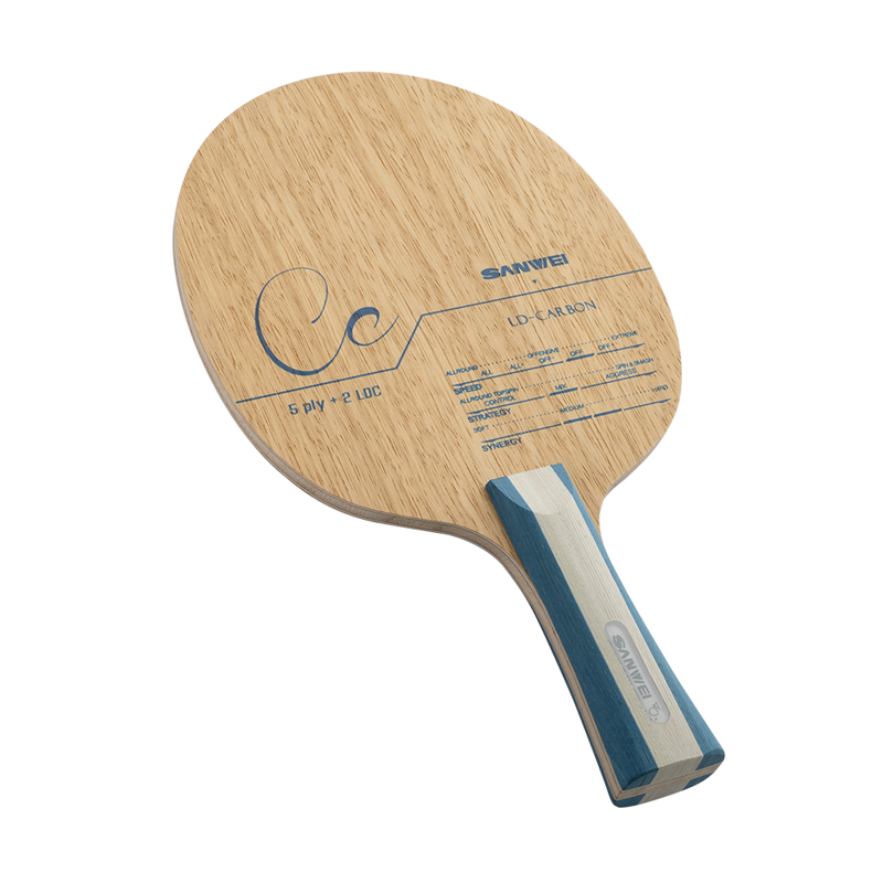 SANWEI CC CARBON Table Tennis  - огляд і ціна Table Tennis Custom Bat