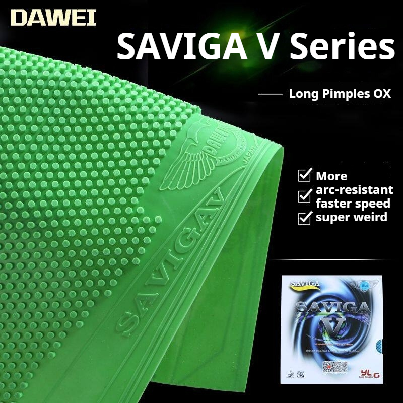 Table Tennis Rubber DAWEI SAVI - огляд і ціна Table Tennis Xiom Rubber
