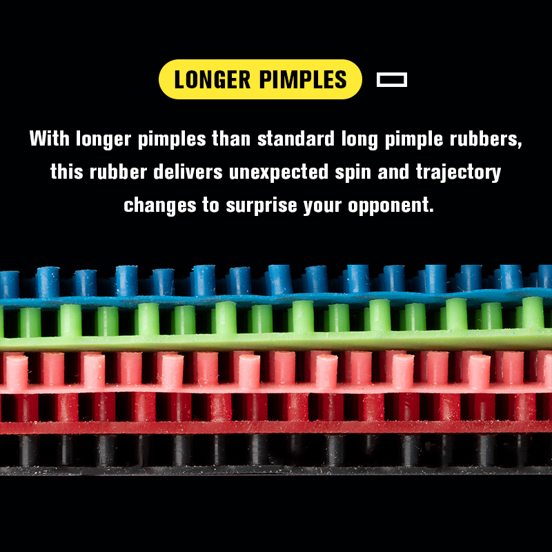 SPD Super Long Pips Table Tenn - огляд і ціна Table Tennis Rubber Anti Spin