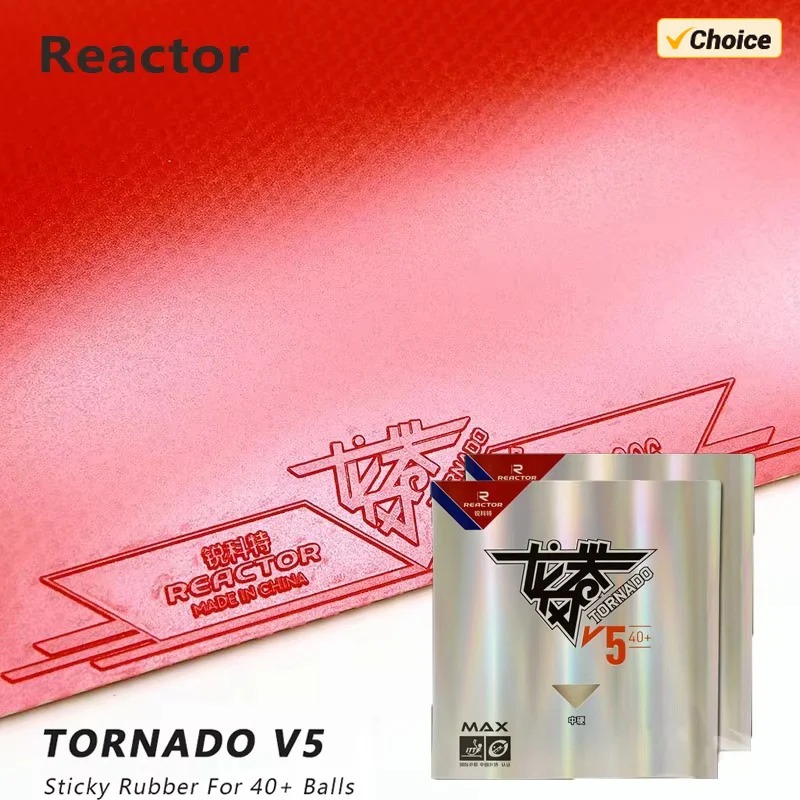 Reactor TORNADO V5 Sticky Loop - огляд і ціна Table Tennis Rubber Anti Spin