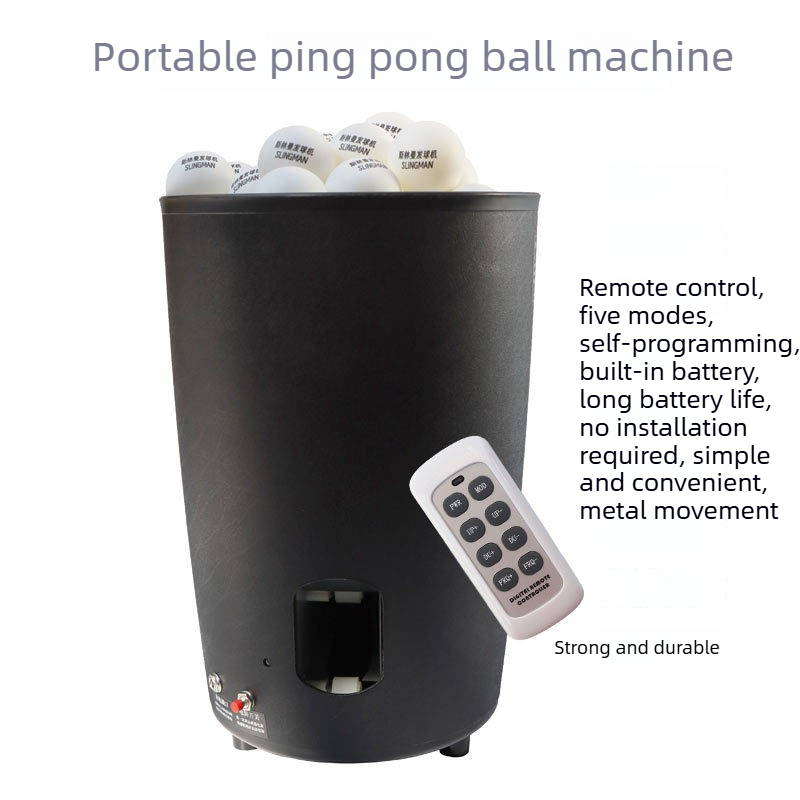 Portable Table Tennis Ball Mac - огляд і ціна Table Tennis Launcher