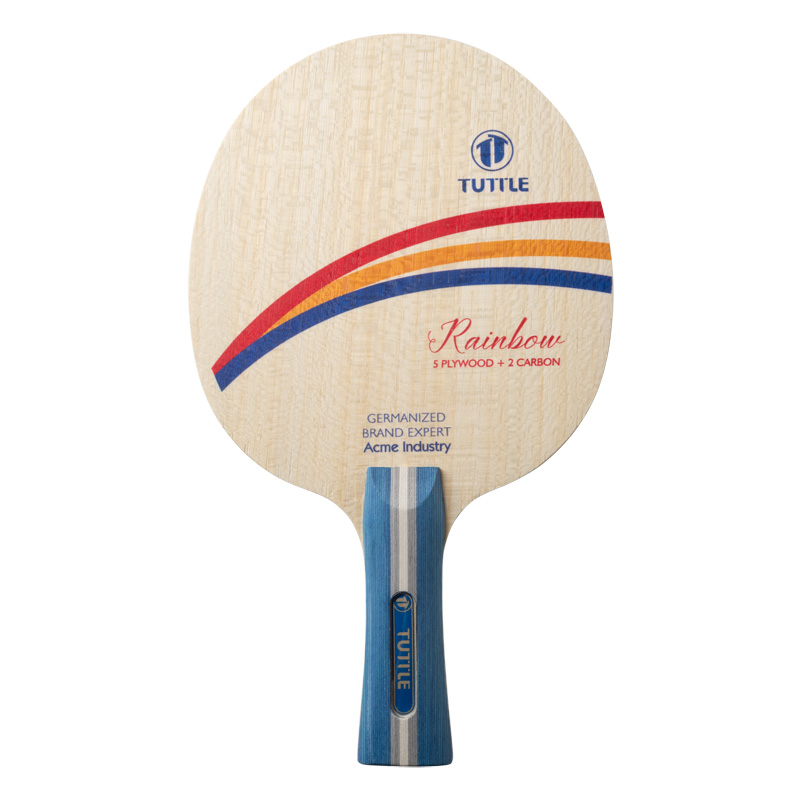 TUTTLE Rainbow Carbon Table Te - огляд і ціна Table Tennis Custom Bat