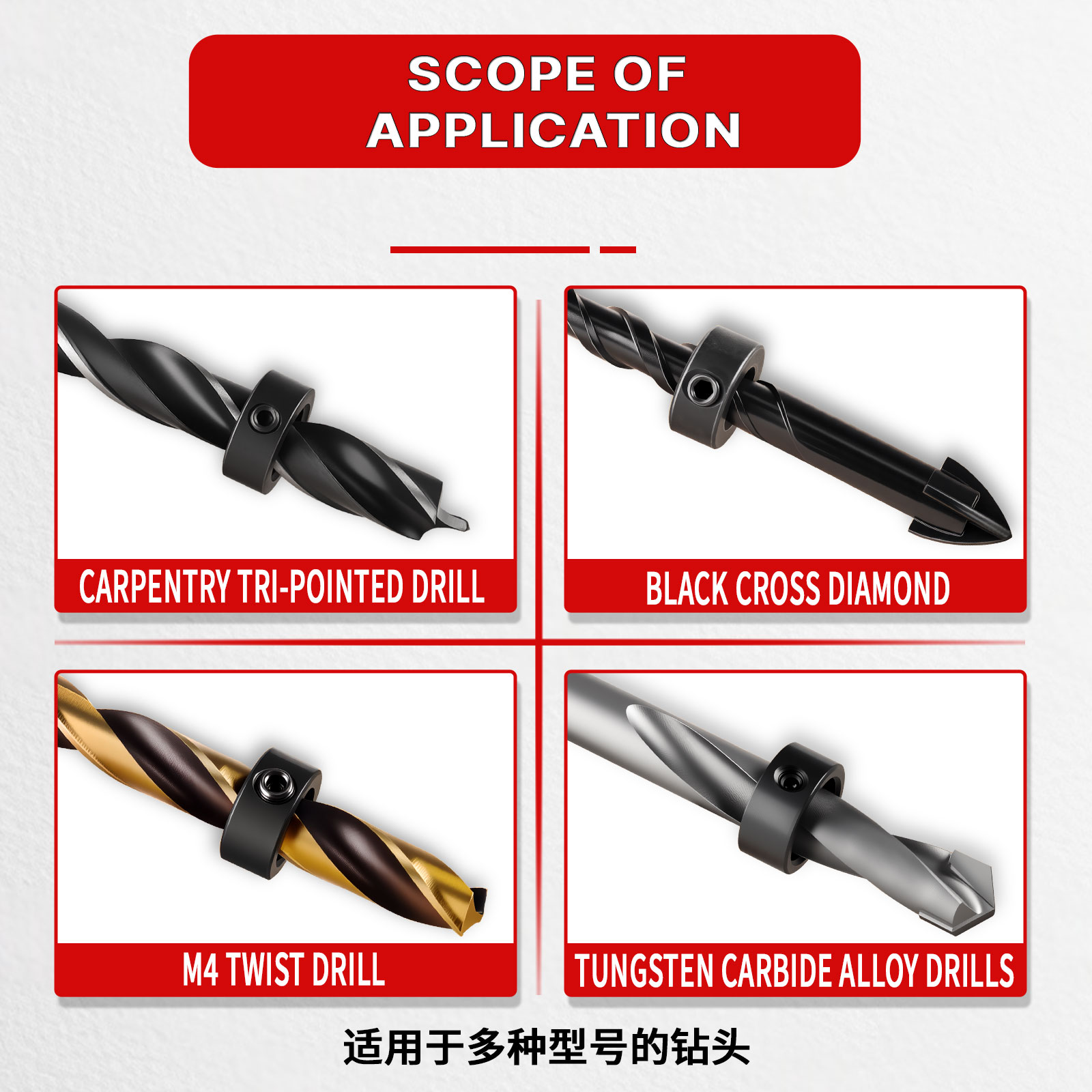 Drill Bit Limit Ring, Twist Dr - огляд і ціна Table Tennis Zone