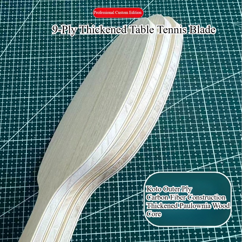 9-ply Thickened Table Tennis B - огляд і ціна Table Tennis Custom Bat