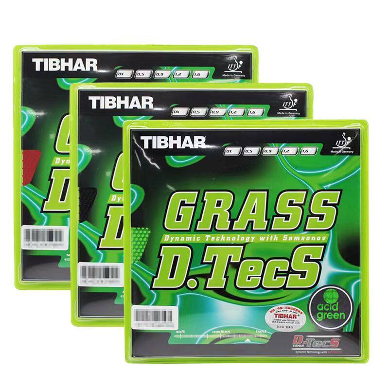 TIBHAR GRASS D.TECS Table Tenn - огляд і ціна Table Tennis Rubber Anti Spin