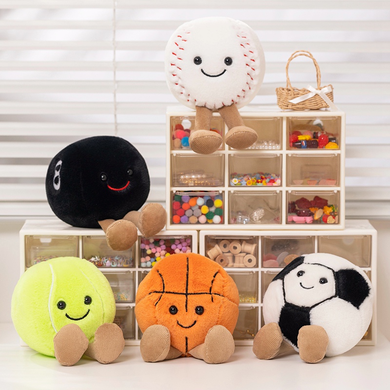 14CM Smiling Ball Plush Doll S - огляд і ціна Table Tennis Movie