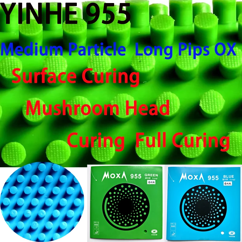 YINHE 955 Table Tennis Rubber  - огляд і ціна Table Tennis Rubber Anti Spin